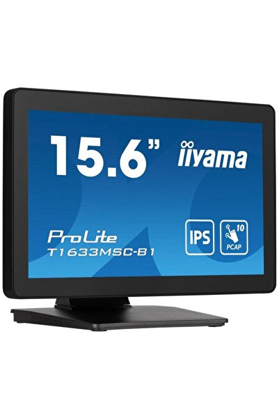 IIYAMA Monitor IPS LED Iiyama ProLite 15.6" T1633MSC-B1, Full HD (1920 x 1080...