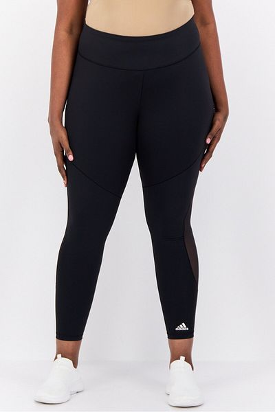 adidas Women Plus Size Sportswear Fit Training Leggings, Black
