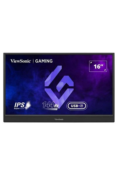 ViewSonic Monitor Portabil Gaming IPS LED ViewSonic 15.6" VX1654, Full HD (1920 x 1080),144 Hz, 4.67 ms