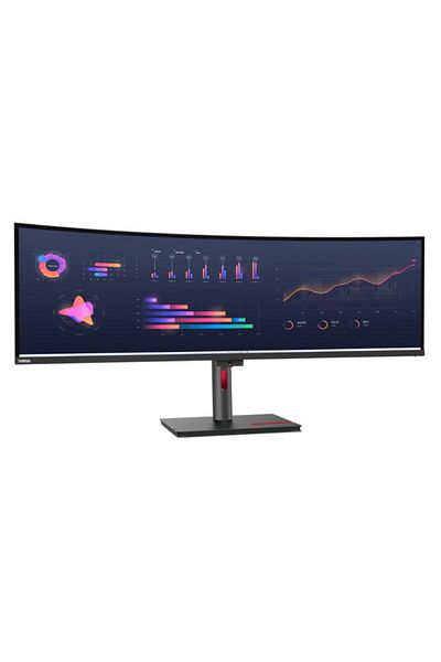 LENOVO Monitor IPS LED Lenovo ThinkVision 49" P49w-30, DQHD (5120x1440), HDMI, DisplayPort, Ecran Curbat