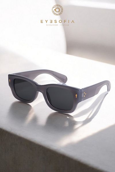 Eyesofia Marco Unisex Gray Gun Black New Season Popular Sunglasses