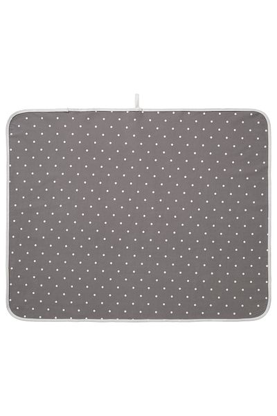 IKEA LEN Babycare mat, dotted/grey, 90 x 70 cm
