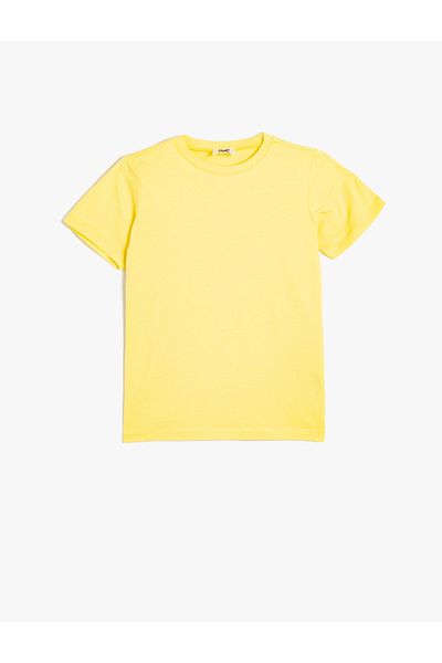 Koton Crew Neck Basic Cotton Short Sleeve T-Shirt