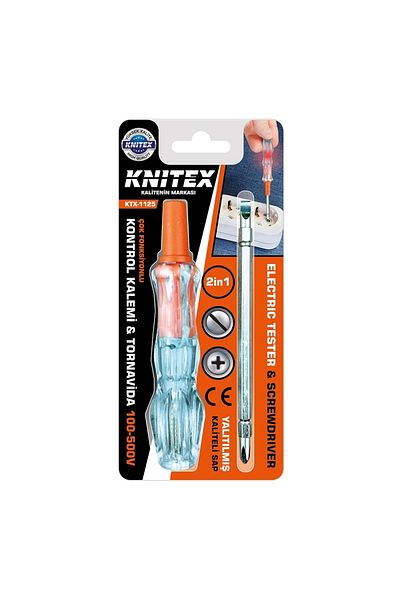 Go İthalat 2in1 Flat - Star Plug Control Pen - Screwdriver 100-500V (4172)
