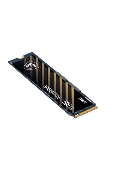 MSI SSD Extern MSI SPATIUM M450, 500GB, M.2 2280, PCIe Gen4 x4, 3D NAND