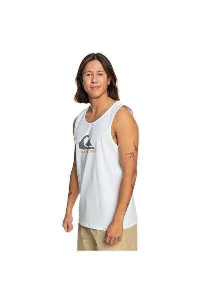 Quiksilver Comp Logo Tank Erkek Beyaz Atlet ERKEK ATLET EQYZT07661