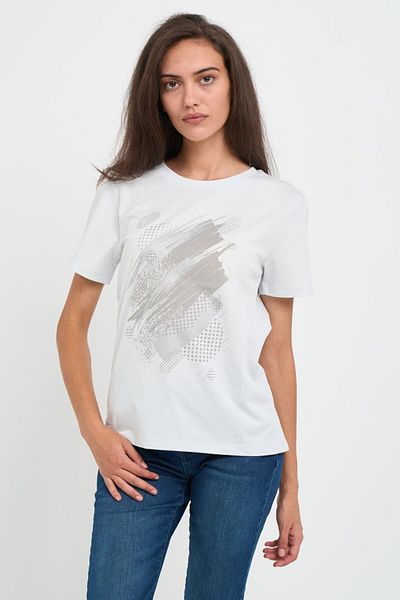 Kenvelo Tricou dama cu imprimeu detalii logo