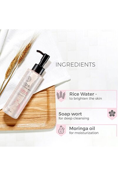 The Face Shop The Face Shop, Rice Water Bright, Light Cleansing Oil, (150 ml)