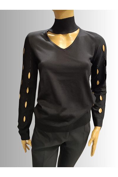 Vedi Sleeves Hole Sweater