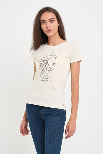 Timeout Tricou dama cu imprimeu grafic si logo