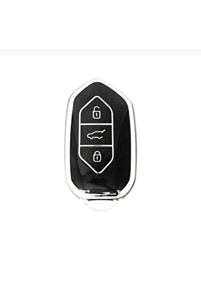 AYZ GARAGE حافظة مفاتيح سوداء من مادة TPU Togg T10X