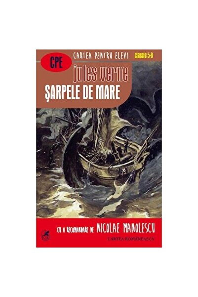 Paralela 45 Educational Șarpele de mare (Cartea românească) - Jules Verne