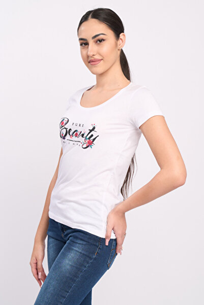 Timeout Tricou dama cu maneca scurta si imprimeu text