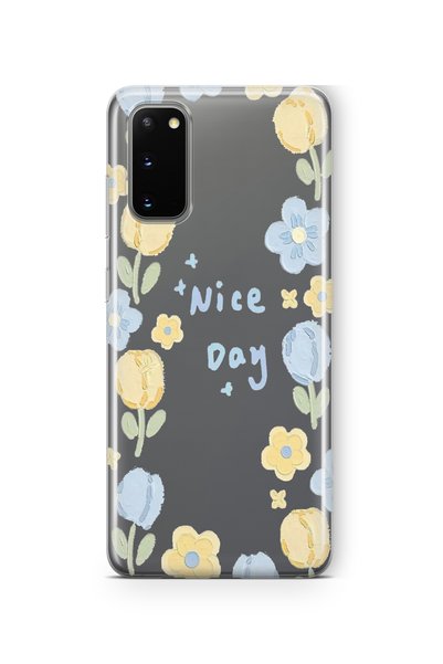 Multitronic Samsung Galaxy S20 Compatible Nice Day Design Printed Transparent...