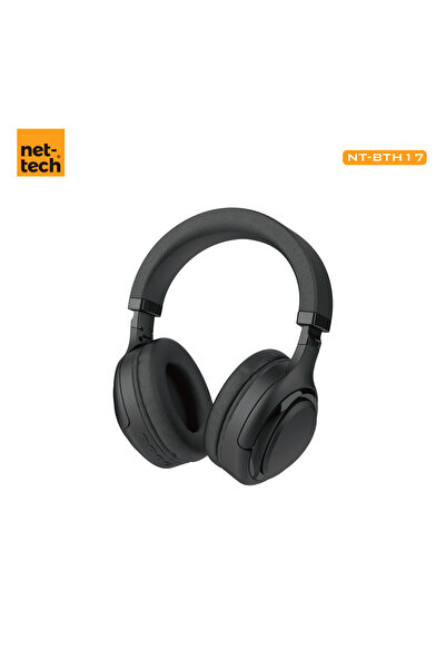 Nettech Nt-bth17 Kablosuz Kulak Üstü Bluetooth Kulaklık - Mavi