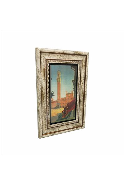 Sadrazam Pictură cu piatră naturală imprimată Italia (20 X 30 DRG-15)