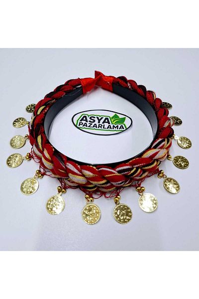 ASYA PAZARLAMA Black Sea Lira Crown, Discovery, Scarf, Shawl, Scarf, Hair Band, Bandana, Push