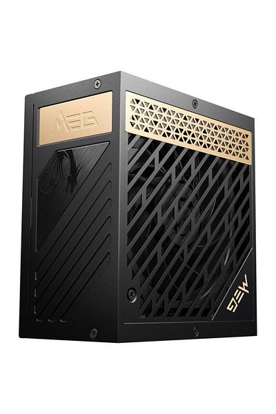 MSI MSI MEG Ai1300P PCIe5 Power Supply, ATX 3.0, 1300 W, 80+ Platinum, PCIe 5.0, Full Modular (Black)