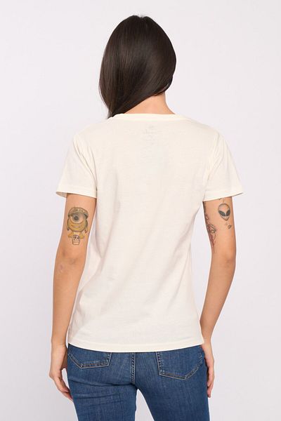 Kenvelo Tricou cu maneca scurta dama de culoare uniforma