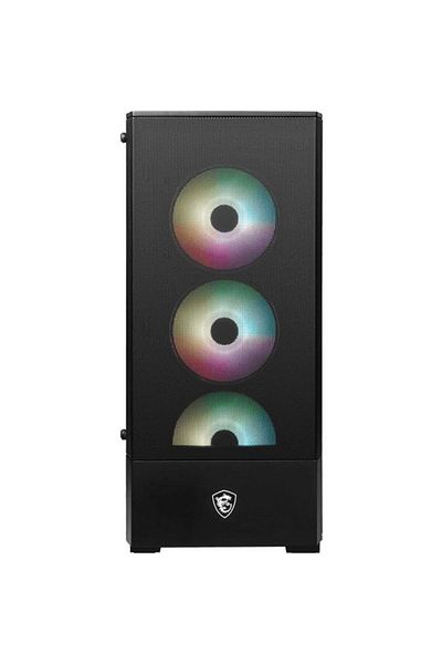 MSI MSI MAG FORGE 112R Case, Middle Tower, Without power supply, ATX (Black)
