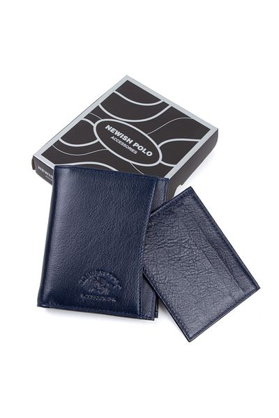 Newish Men's Genuine Leather Wallet and Card Holder