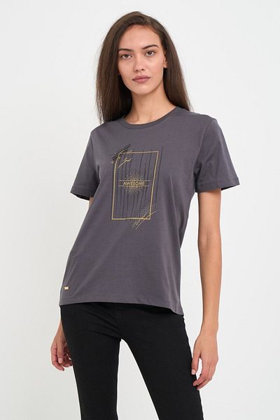 Kenvelo Tricou dama cu imprimeu grafic