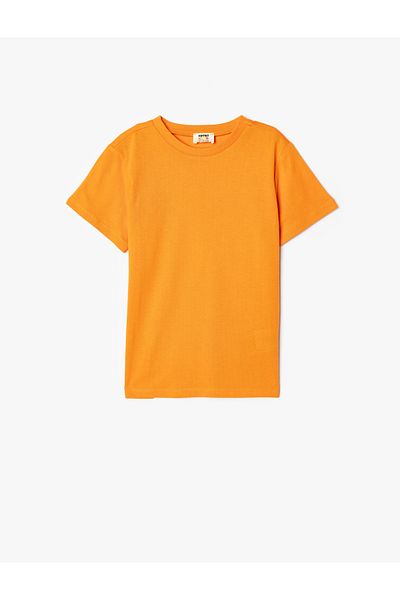 Koton Basic T-Shirt Short Sleeve Crew Neck Cotton