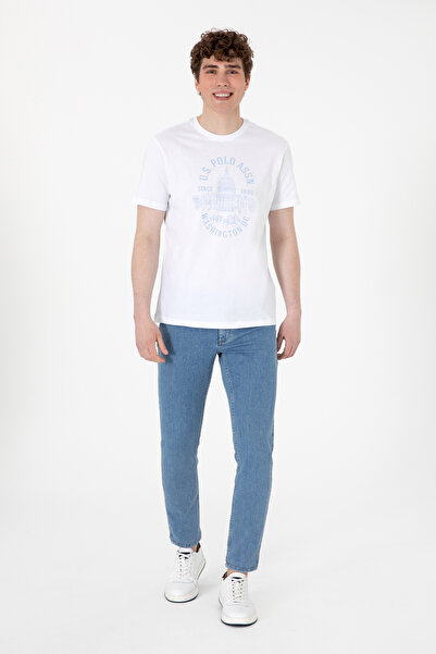 U.S. Polo Assn. Erkek Açık Mavi Slim Fit Jean Pantolon 50308265-DN0021