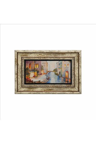 Sadrazam Pictură cu piatră naturală imprimată Italia (20 X 30 DRG-6)