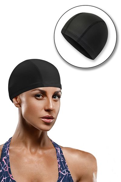 COZY SENSE Swimming Cap Swimming Equipment for Women and Men Soft and Flexible Lycra Pool Bathing Cap
