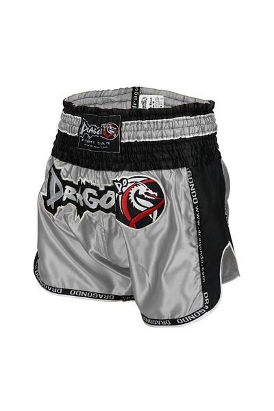 Dragondo Ρετρό NEO Muaythai σορτς σε γκρι χρώμα