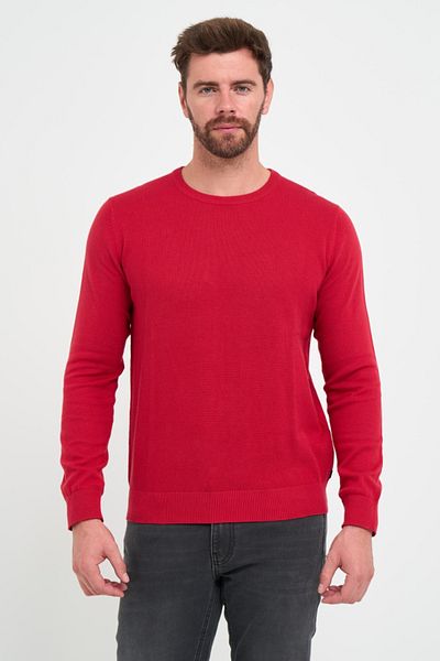 Kenvelo Men's solid-color sweater