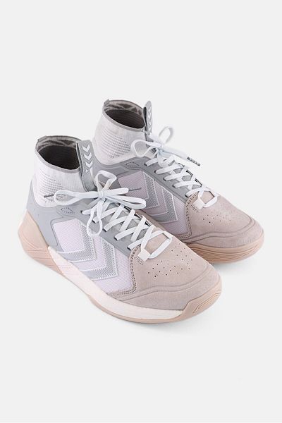 hummel Men Algiz Mid Lace Up Training Shoes, Grey