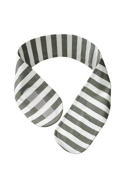 IKEA Doftdracena Headband White/grey-green – Soft Cotton Spa Headband With Adjustable Fastener
