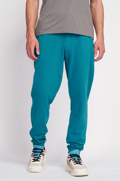 Kenvelo Men's sports pants with pockets and attached logo