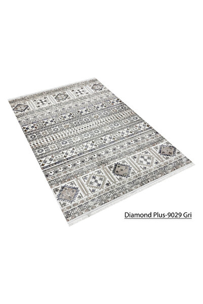 DECOSER HALI Decoser Diamond Plus Koleksiyonu Dokuma Halı DH9029 Gri
