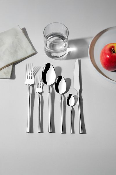 Nehir Marbella Plain 12-Person 72-Piece Boxed Cutlery Set