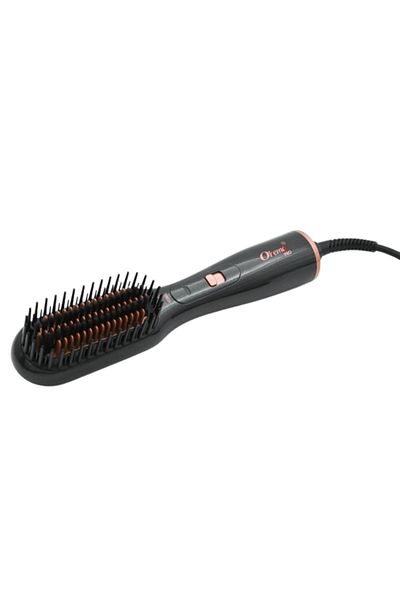 Okema 3-in-1 Hair Straightening and Styling Brush by Okema with Fast Ion Technology OK-725