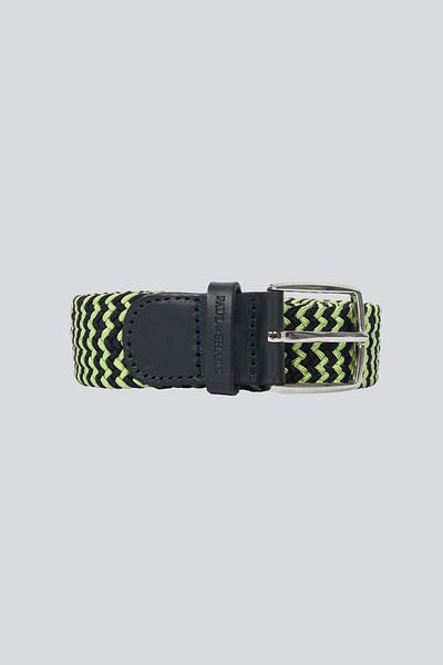 PAUL&SHARK Men's Braided Brand Legolu Multicolored Belt 21416003 -202