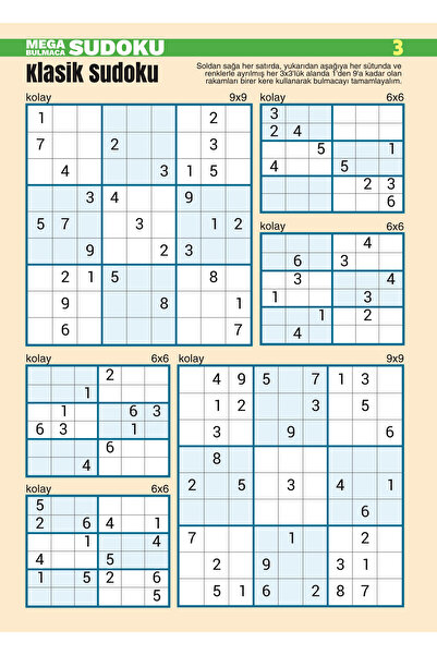 MEGA Sudoku Bulmaca 004