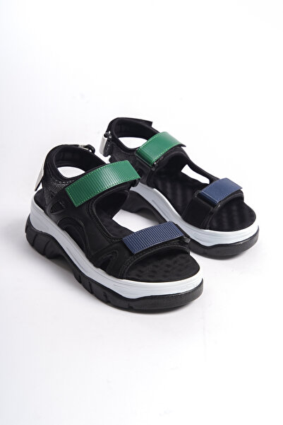 Solo Bag DEL'SOLERA Günlük Ortopedik Taban Ergonomik Rahat Hafif Şık Cırtlı Ayarlanabilir Tokalı Sandalet