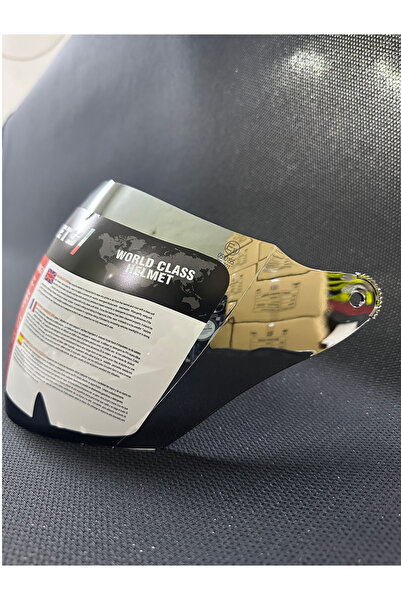 Sway 700-706-733 Ayna Kask Camı Gümüş Vizör Standart Beden