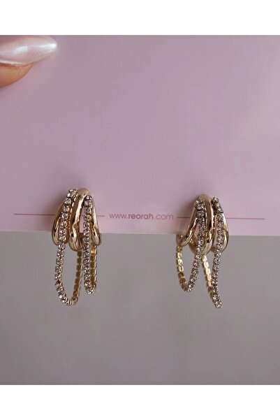 Reorah Collection Sallantılı Su Yolu Halka Küpe