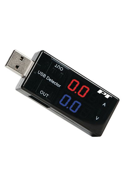 Performance Tool Dual Color LED USB Voltage Meter
