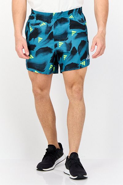 adidas Men Regular Fit 5 Inseam Running Shorts, Multicolor