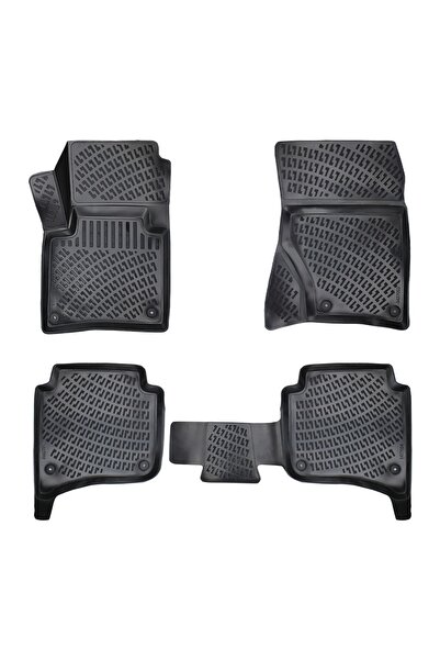 Umbrella Set covorașe auto din cauciuc pentru VW Touareg II 2010-2018