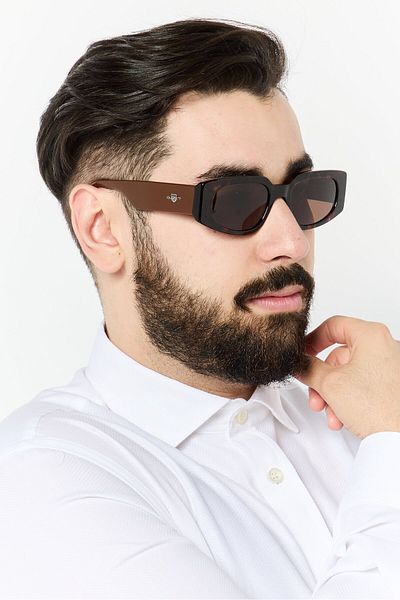 Gant Men Ga0000152e53 Geometric Sunglass, Brown