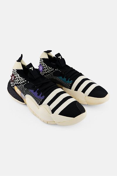 adidas Men Trae Young 2 Lace Up Basketball Shoes, Multicolor