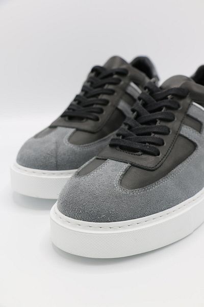 TETRİ Revenna Model Men's Genuine Leather Black Casual Shoes