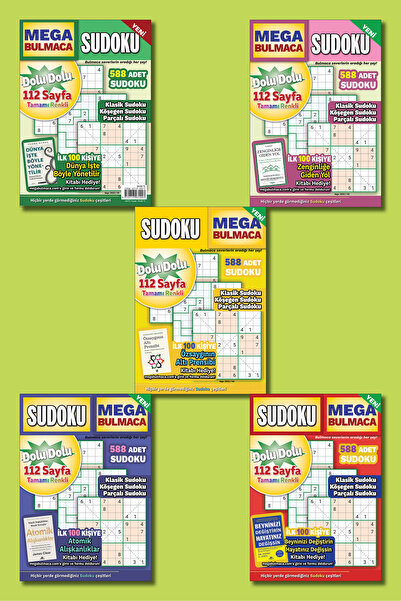 MEGA Sudoku Bulmaca Set-3